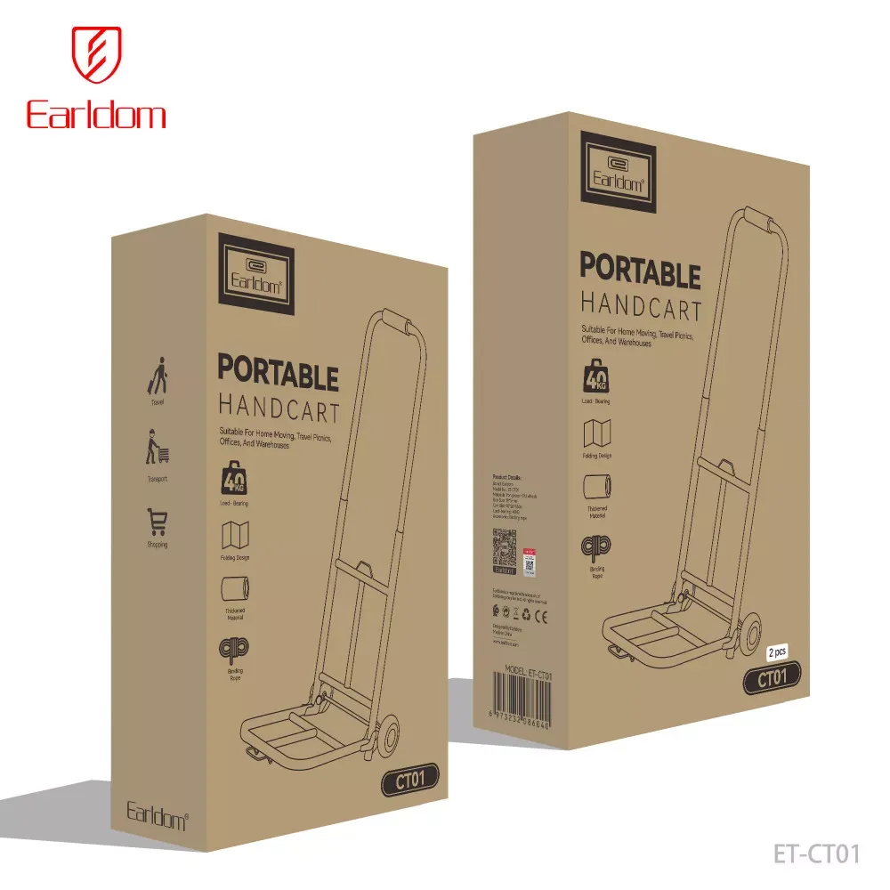 Portable handcart Earldom ET-CT01 - фото 3