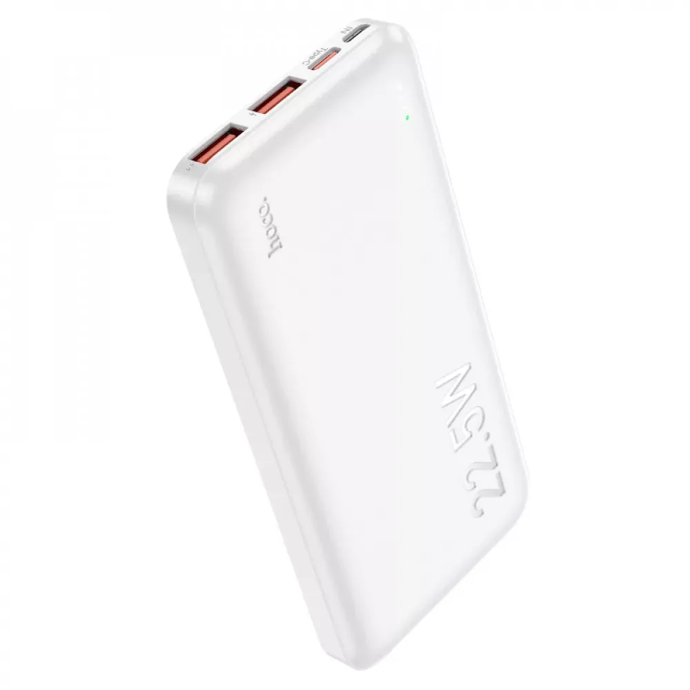 Power Bank 10000 mAh | 22.5W — Hoco J101 — White — Hoco