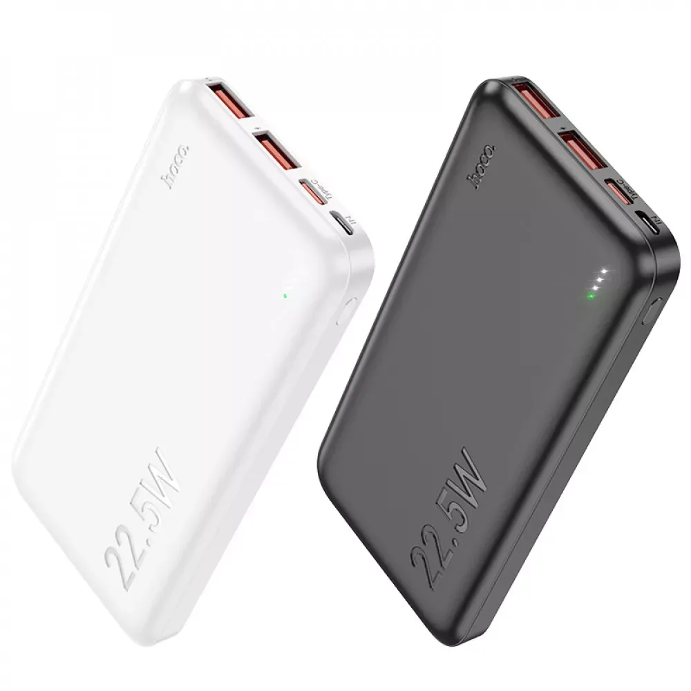 Power Bank 10000 mAh | 22.5W — Hoco J101 — White - фото 7