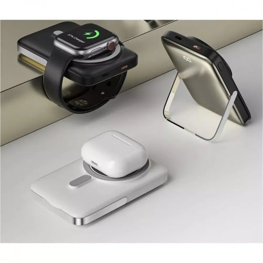 Power Bank 10000 mAh | 22.5W — WiWU Wi-P018  — Gray - фото 5