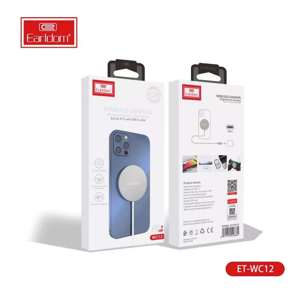 Wireless Charger — Earldom ET-WC12 - фото 3
