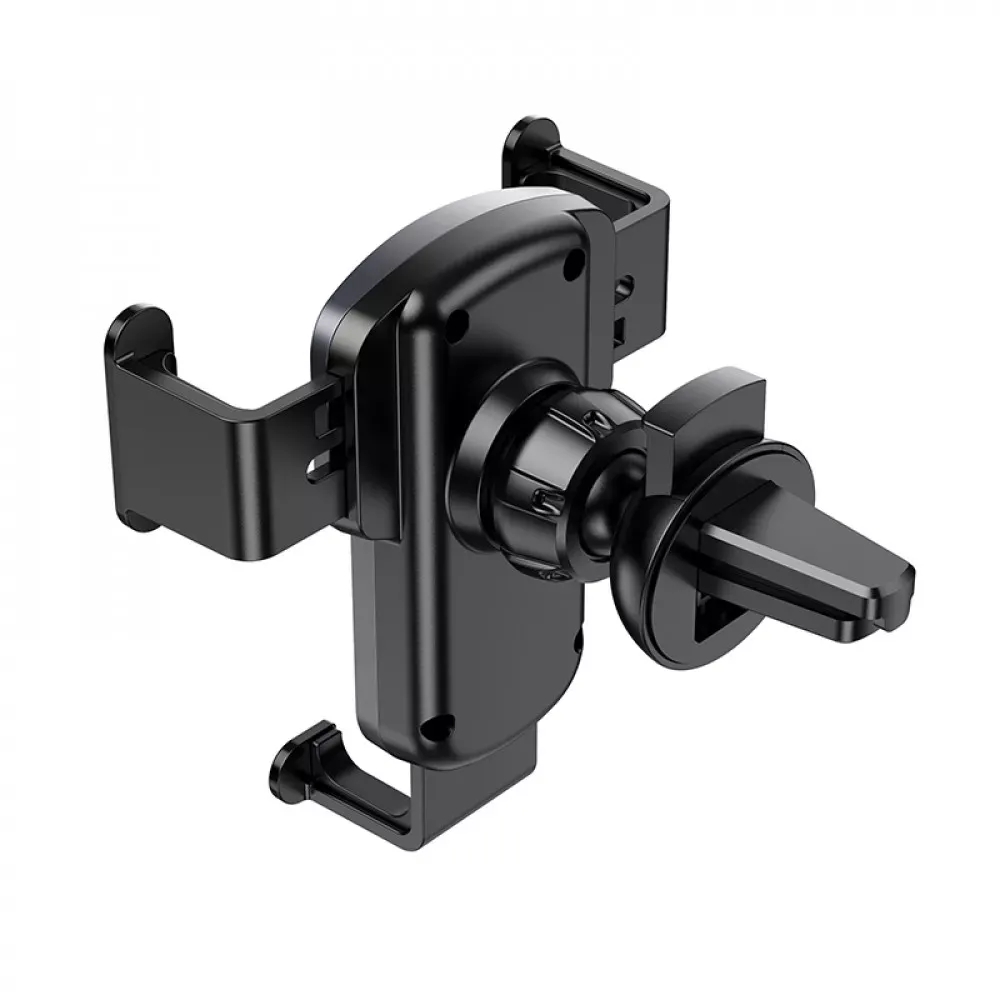 Автодержатель раздвижной на воздуховод Hoco CA103 — Black - фото 4