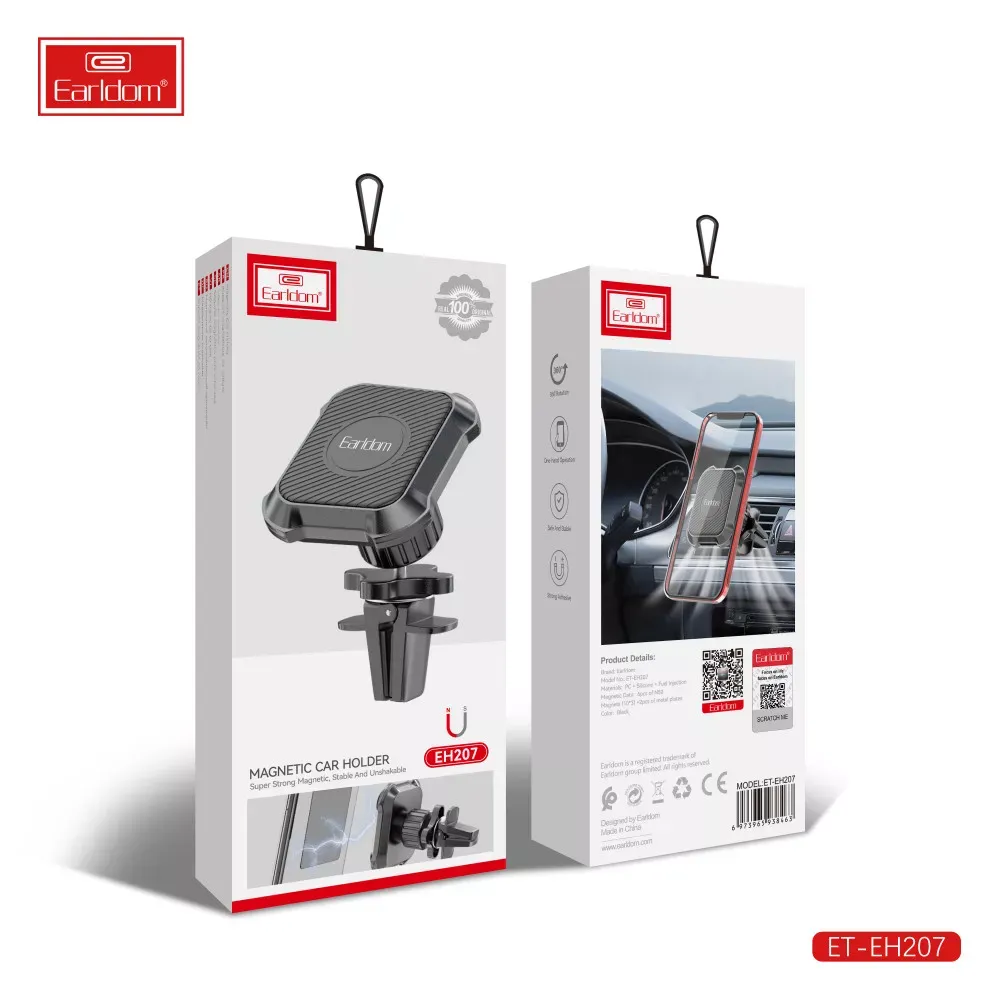 Автотримач магнітний на повітропровід — Earldom ET-EH207 - фото 3