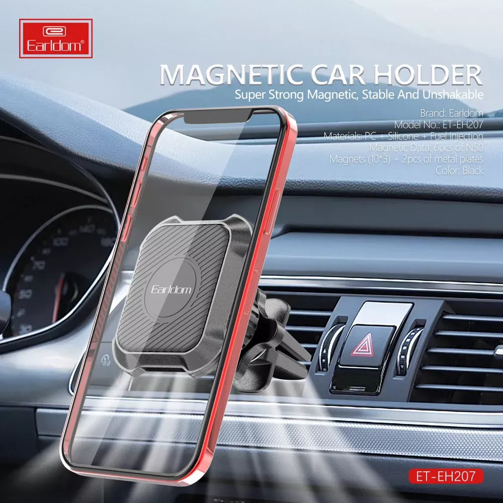 Автотримач магнітний на повітропровід — Earldom ET-EH207 - фото 4