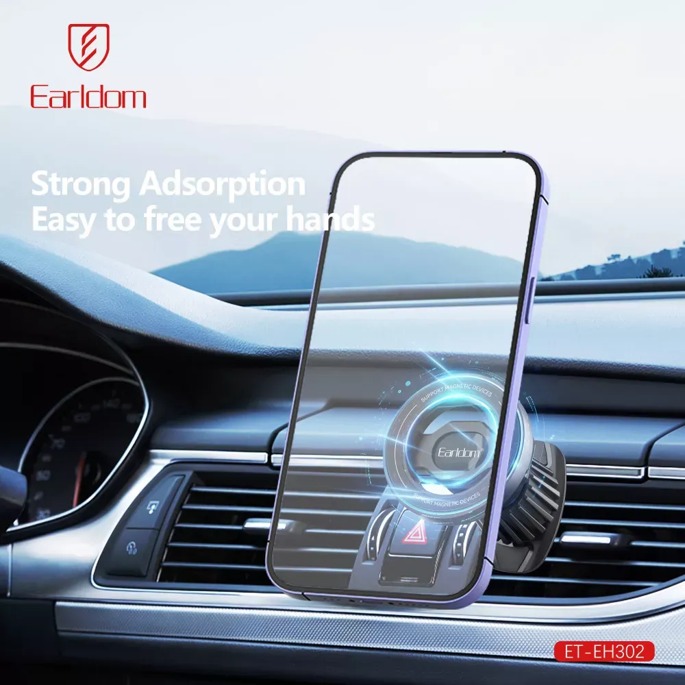 Автотримач магнітний на повітропровід — Earldom ET-EH302 - фото 4