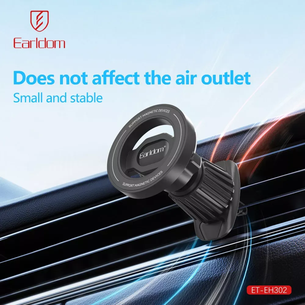 Автотримач магнітний на повітропровід — Earldom ET-EH302 - фото 5