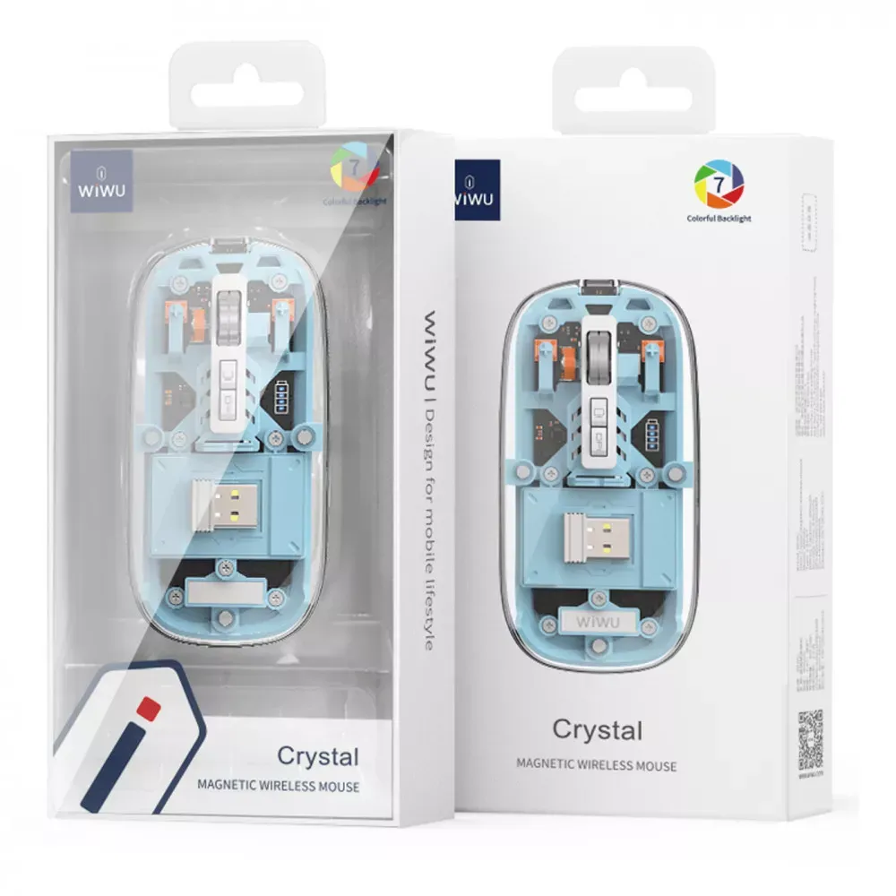 Бездротова миша — WiWU WM105 — Blue - фото 3