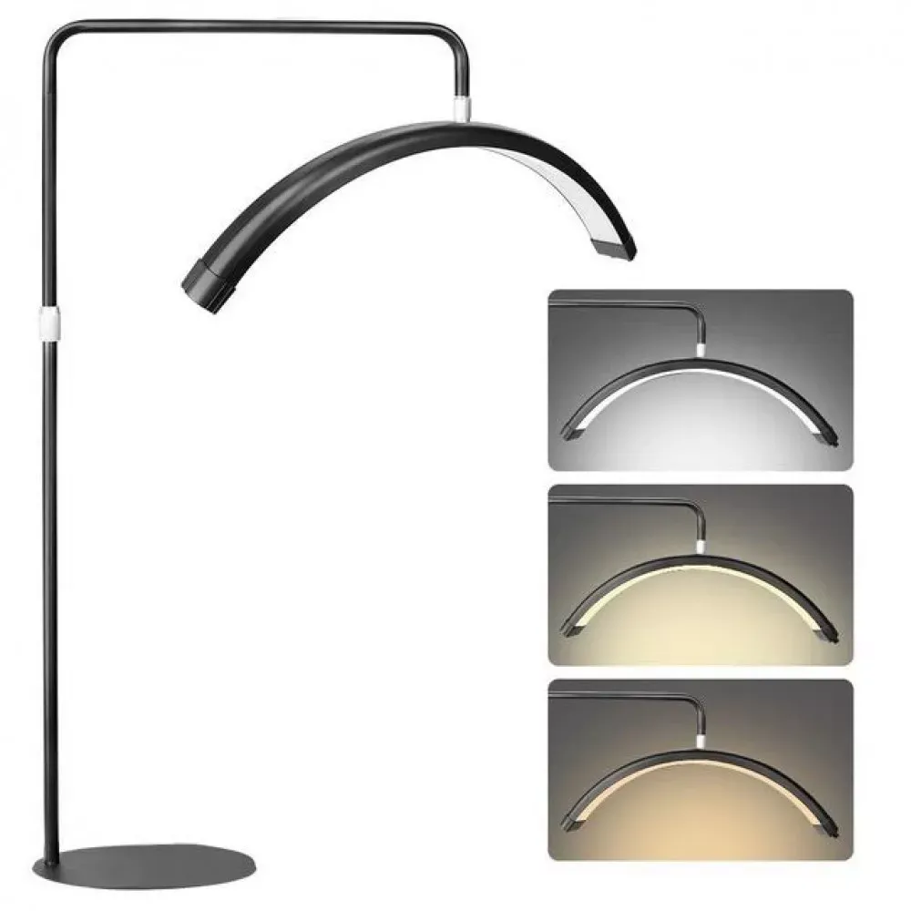 Бестеневая LED лампа HD-M8X 50W 3000K-6000K | 70x20 | 320 Lights |  — Black — Различные