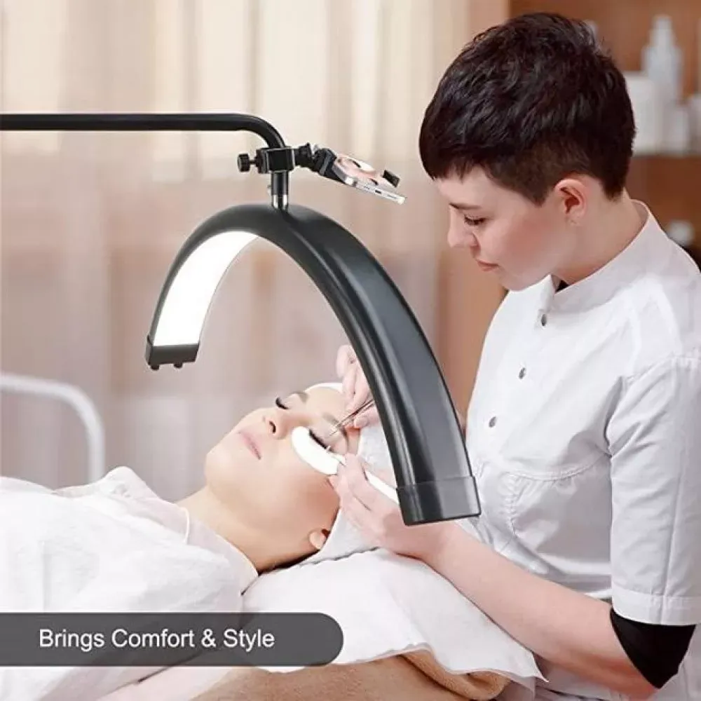 Бестеневая LED лампа HD-M8X 50W 3000K-6000K | 70x20 | 320 Lights |  — White - фото 6