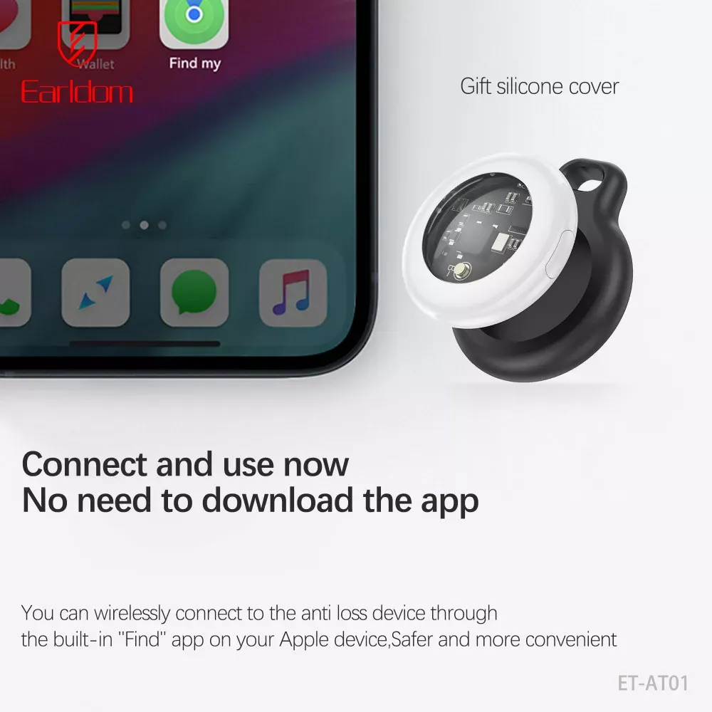 Брелок AirTag Earldom ET-AT01 GPS Tracker - фото 7
