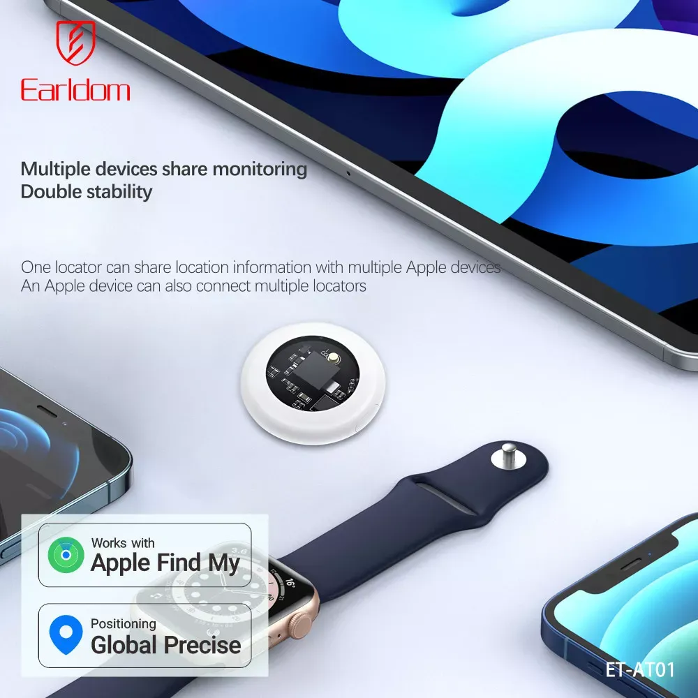 Брелок AirTag Earldom ET-AT01 GPS Tracker - фото 8