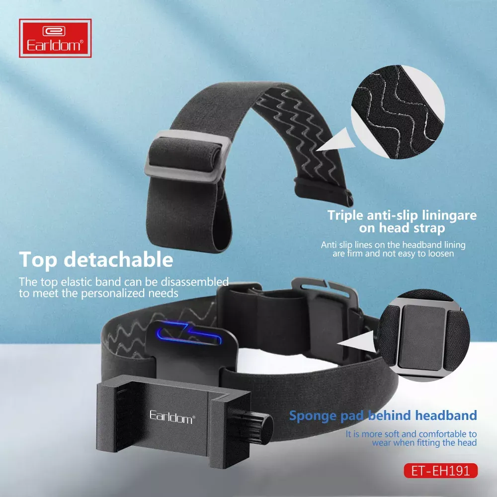 Держатель налобный Earldom ET-EH191 2 для смартфона - фото 6