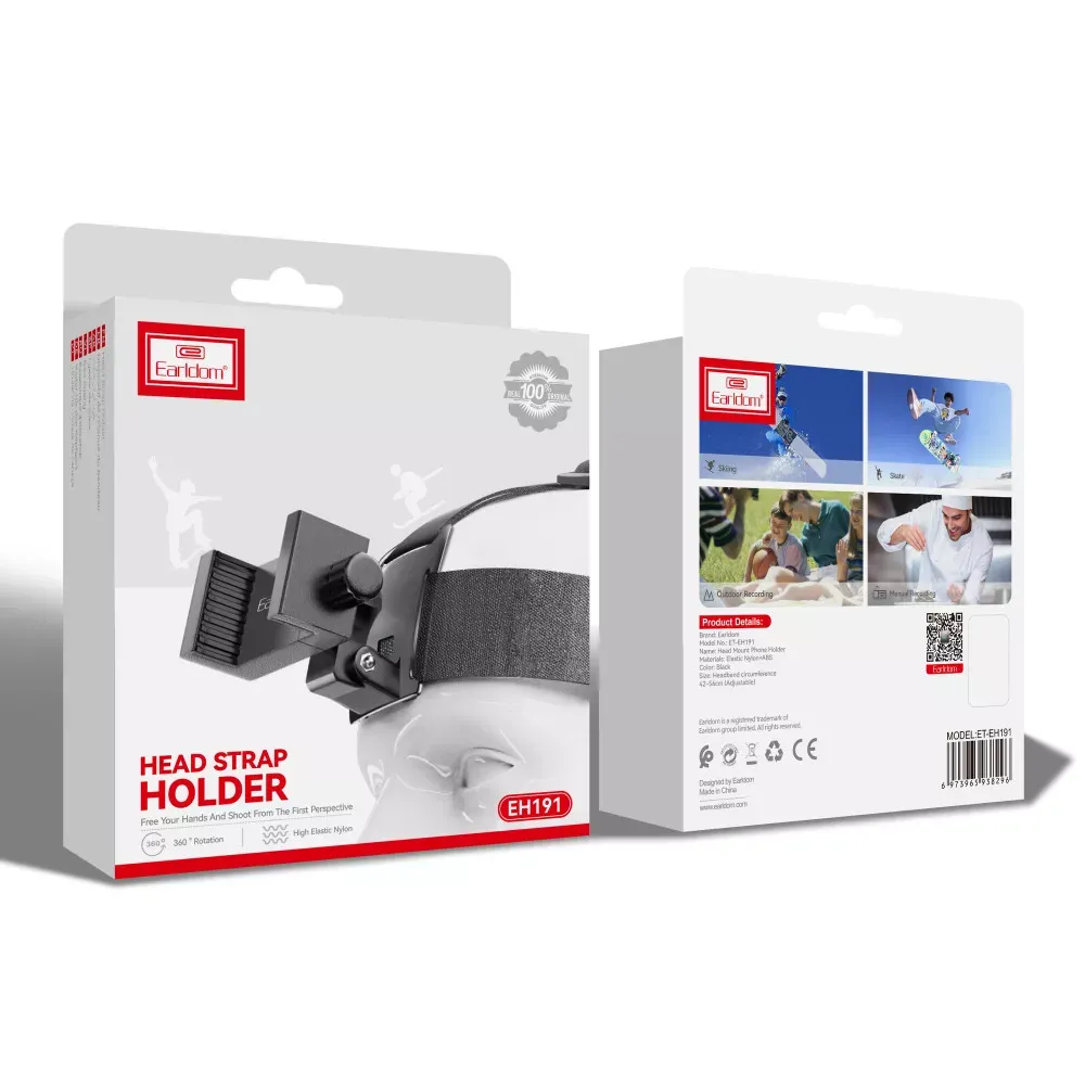 Держатель налобный Earldom ET-EH191 2 для смартфона - фото 9