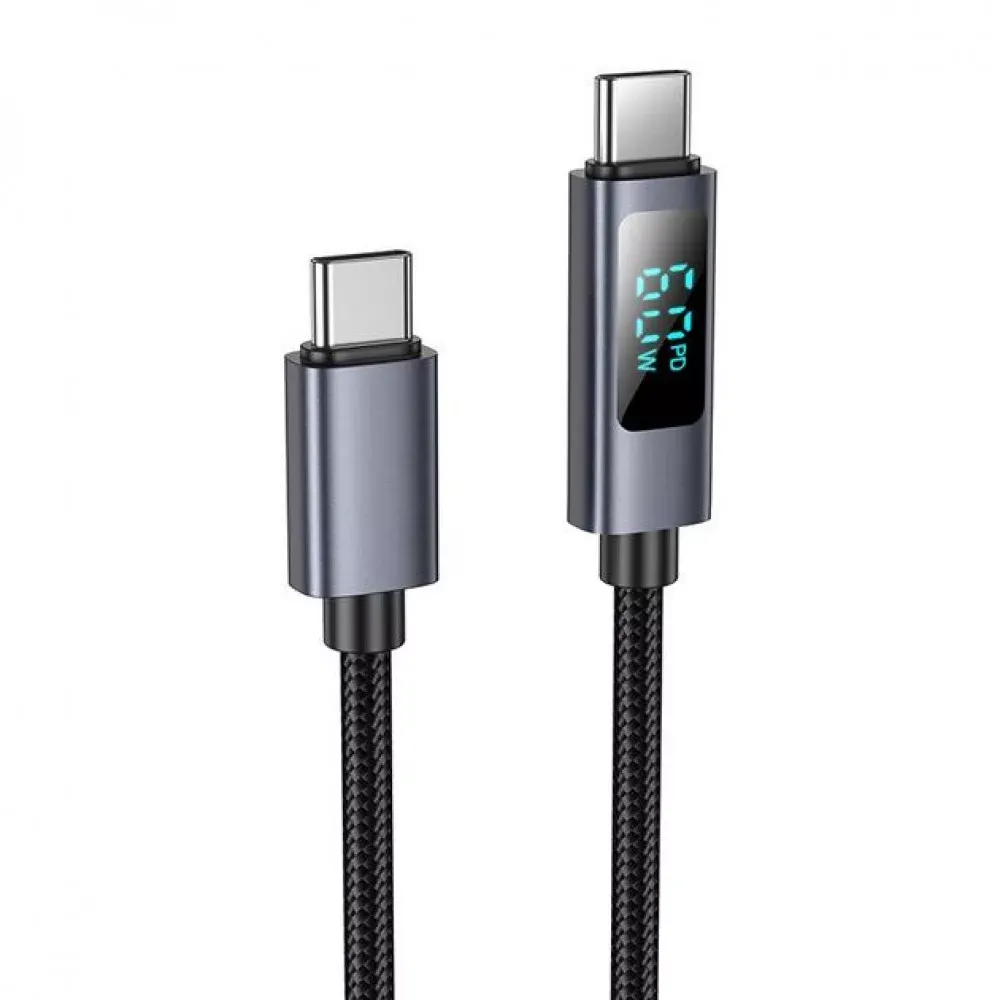 Кабель USB C to C 60W (1m) — Hoco X112 — Hoco