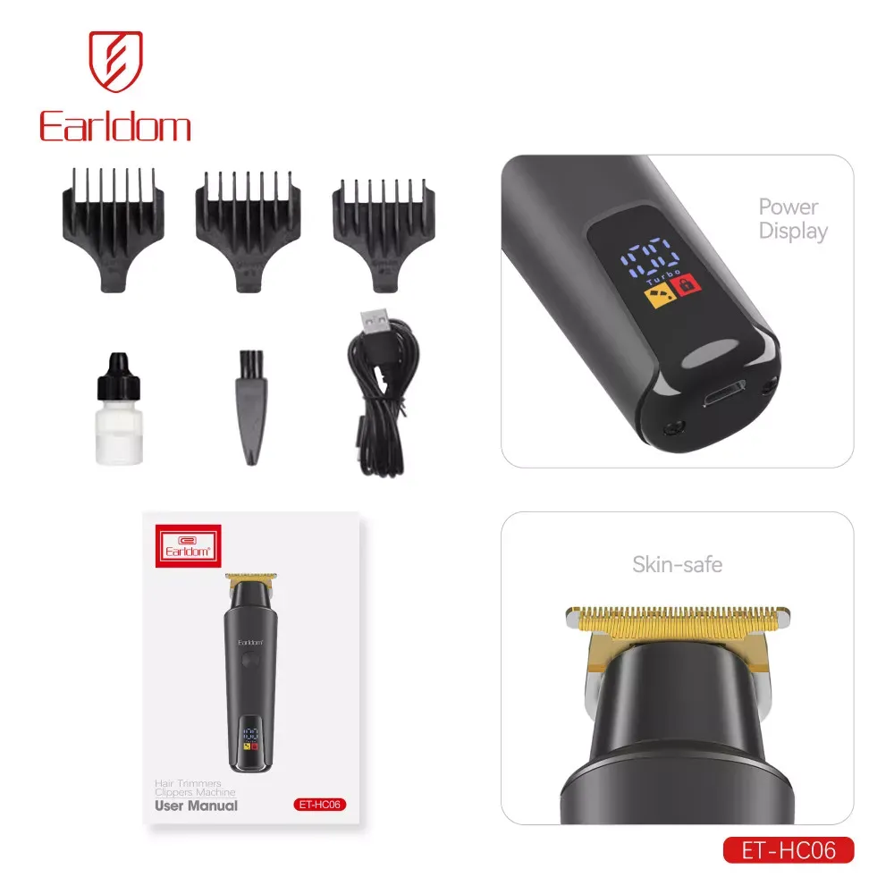Машинка для стрижки волос — Earldom ET-HC06 - фото 7