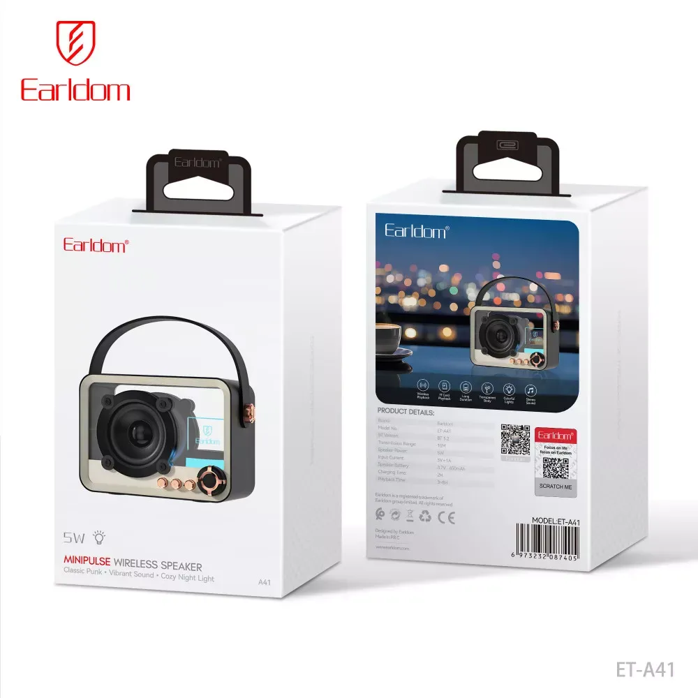 Портативна колонка Earldom ET-A41 - фото 3