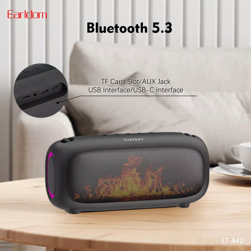 Портативна колонка Earldom ET-A42 - фото 4