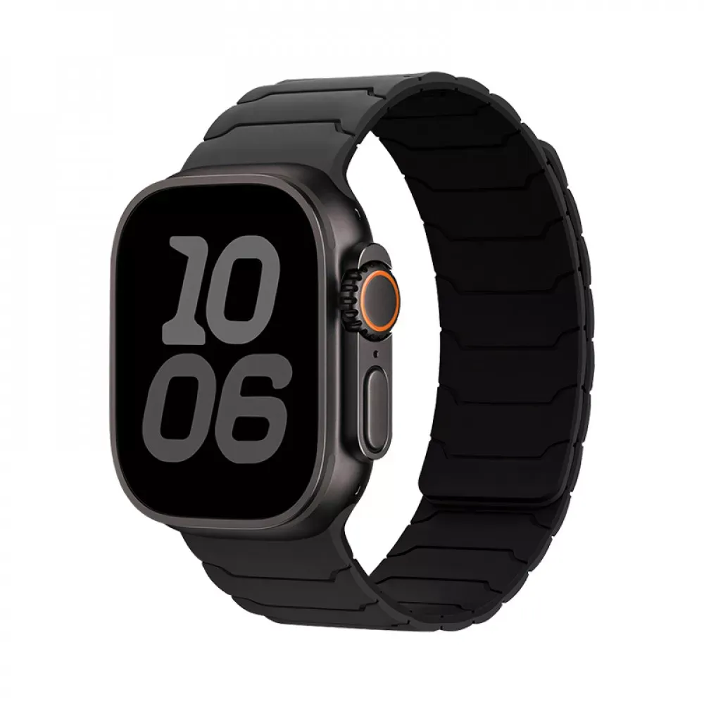 Ремінець Hoco WA39 Apple Watch 38 mm 40 mm 41 mm — Coal & Black — Hoco Apple Watch Series 7 41 mm, Apple Watch Series 3 38 mm, Apple Watch Series 4 40 mm