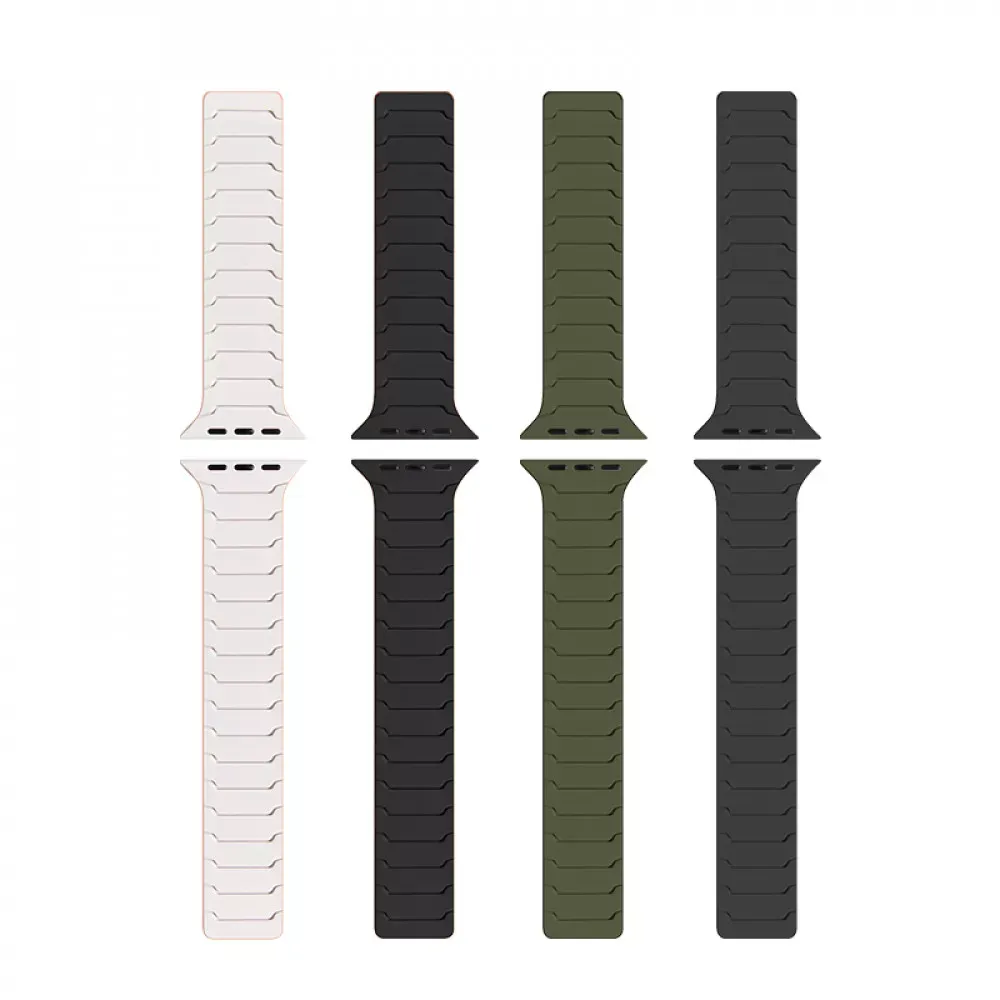 Ремінець Hoco WA39 — Apple Watch 42 mm | 44 mm | 45 mm | 49 mm — Coal & Black — фото 4