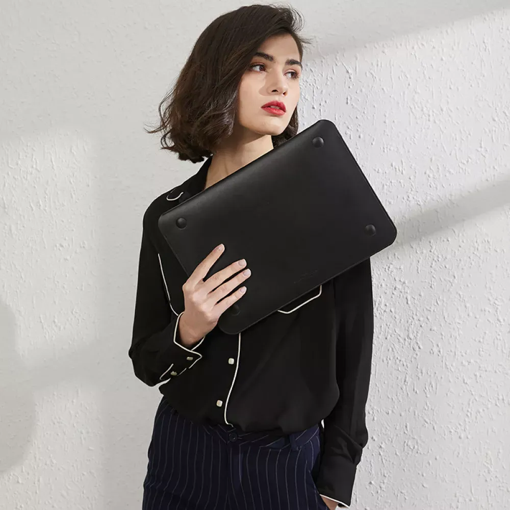 Сумка 15.3" — WiWU Skin Pro II Bag  — Black - фото 4