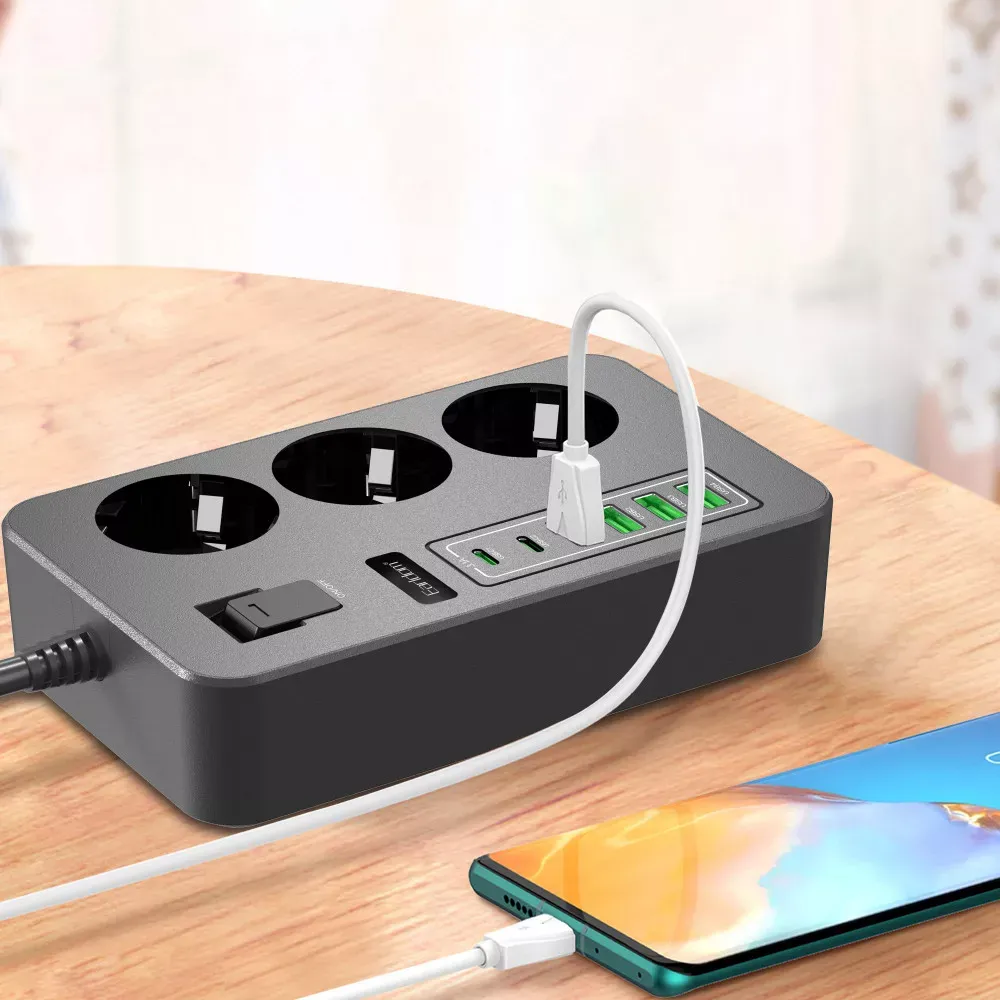 Фільтр живлення 4U | 3P | 2C — Earldom ES-SC14 - фото 8