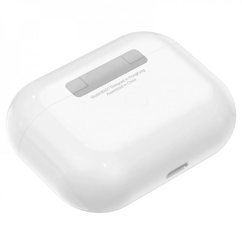 Bluetooth гарнітура TWS — Borofone BW27 True — White - фото 6