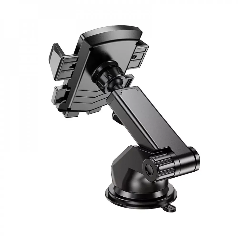 Car Holder — Hoco CA83 David one-button center console — black - фото 5