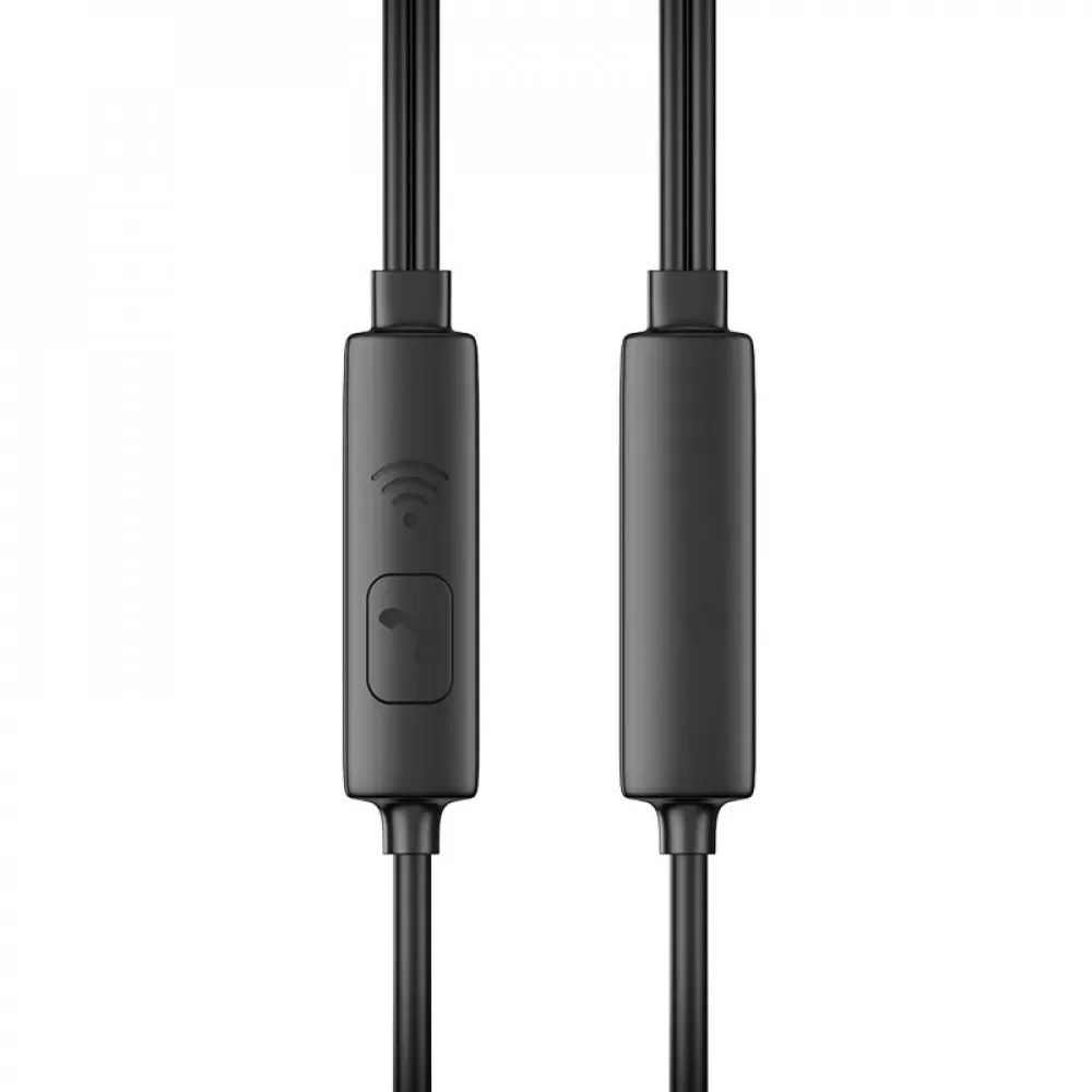 Навушники з мікрофоном 3.5mm —  Borofone BM61 Wanderer — Black - фото 5