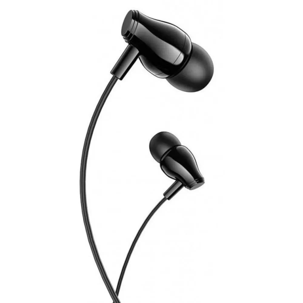 Навушники з мікрофоном 3.5mm —  Borofone BM61 Wanderer — Black - фото 8