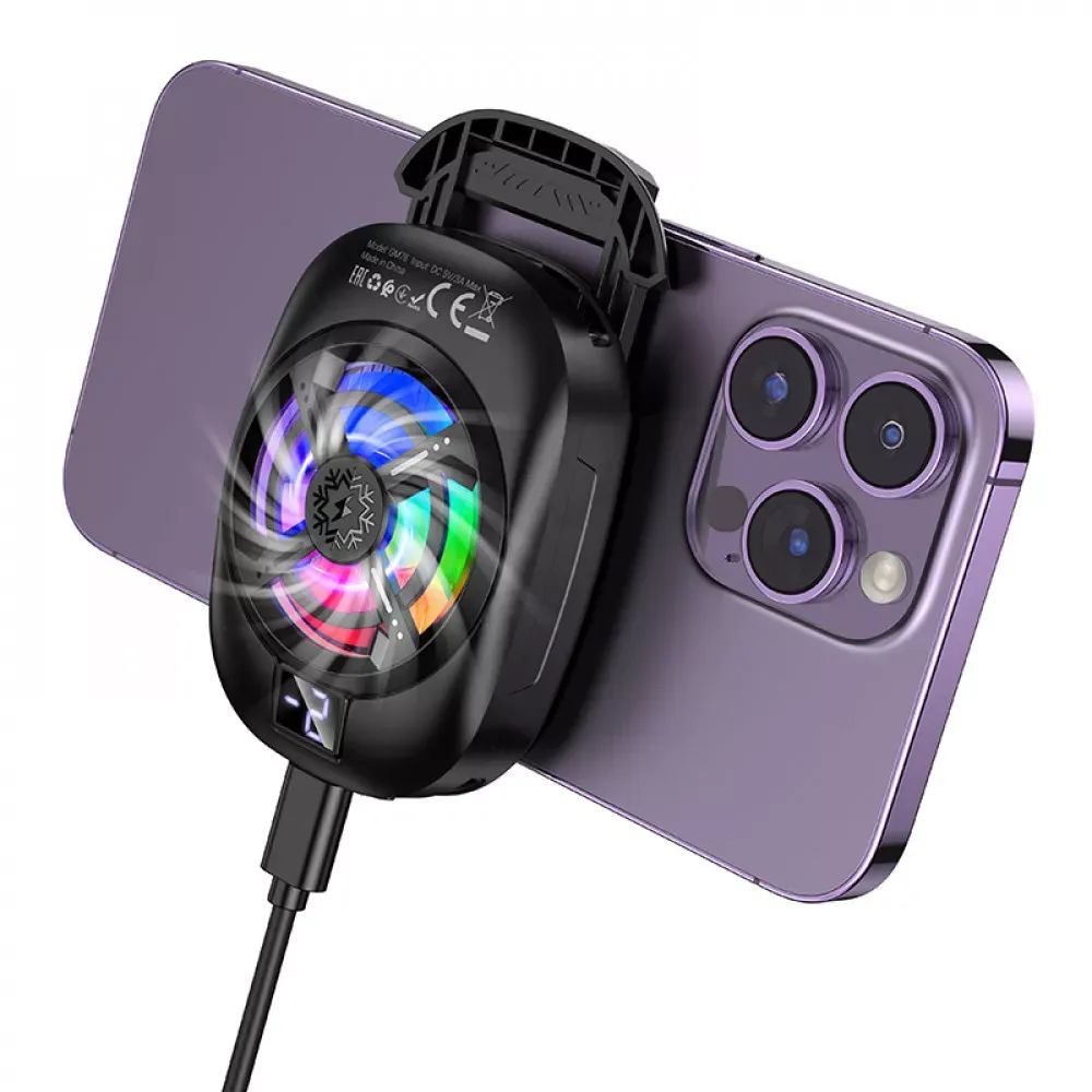 Портативный мини вентилятор Hoco GM76 - фото 4