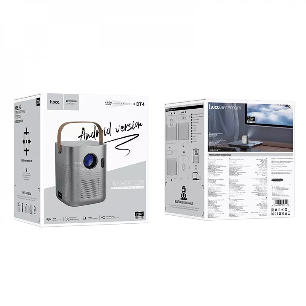 Умный проектор Hoco DT4 - фото 3