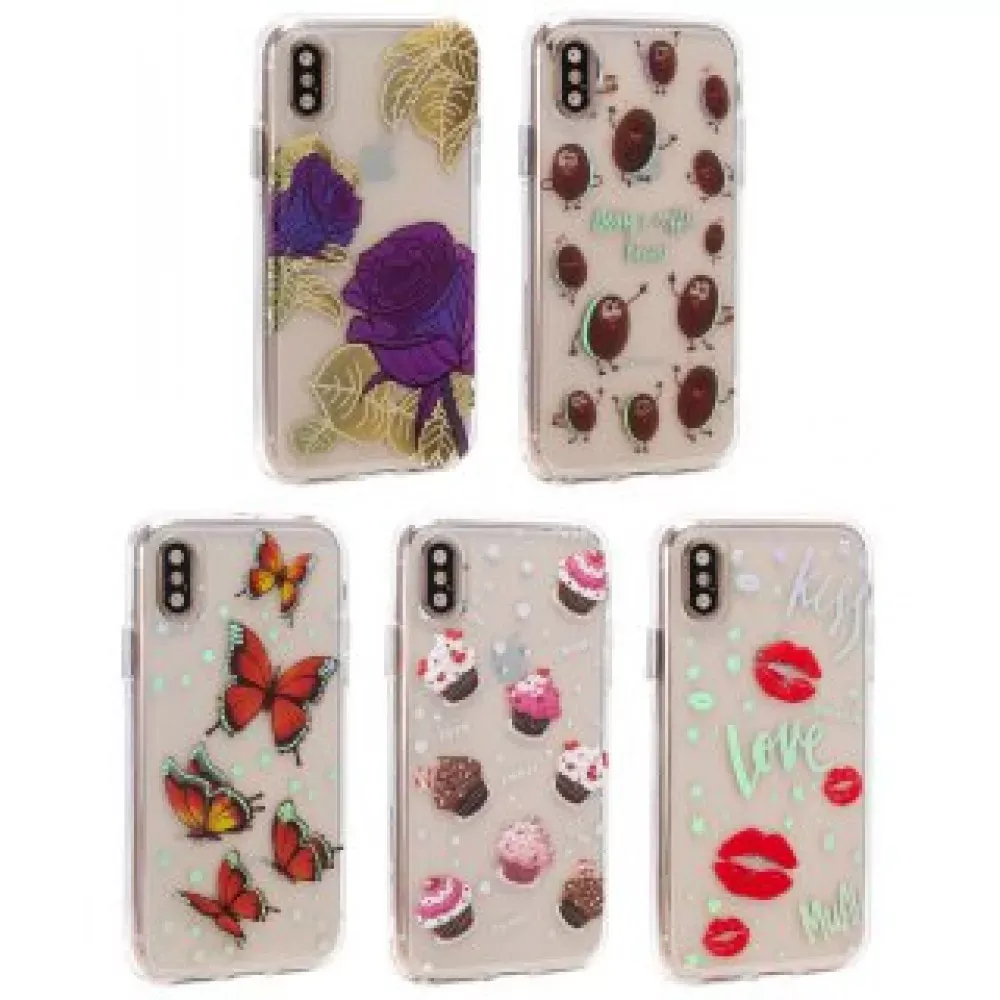 Fancy TPU Case iPhone 7 Plus ; 8 Plus — Rose - фото 3