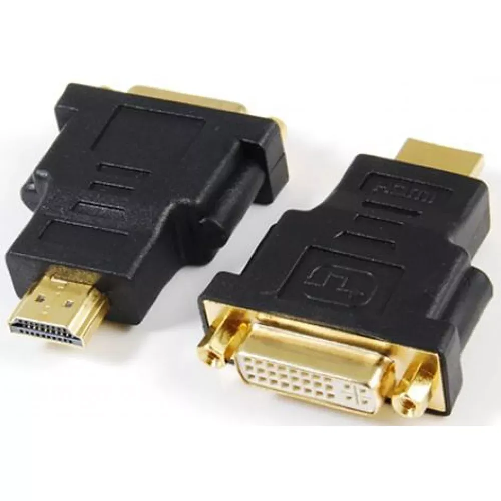 Переходник HDMI M to DVI F 24K Adapter — Различные