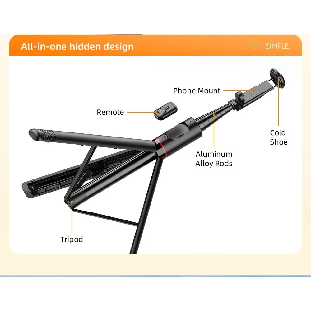 Monopod Tripod (1.83m) — C10 - фото 3
