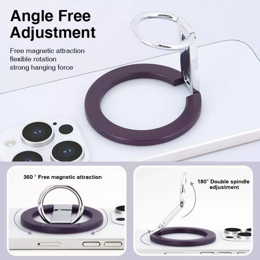 Підставка для телефону Ring With Magsafe ; Line — Purple - фото 3