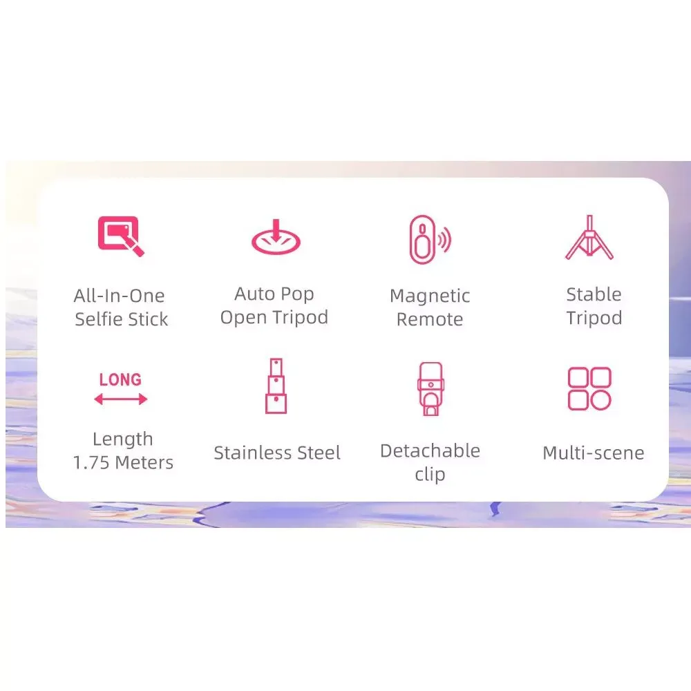 Monopod Tripod (1.75m) — TT02 - фото 4