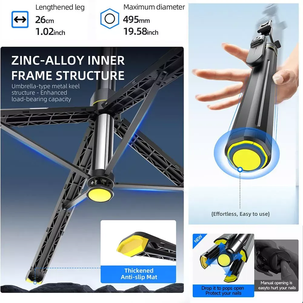 Monopod Tripod (1.75m) — TT19 - фото 5