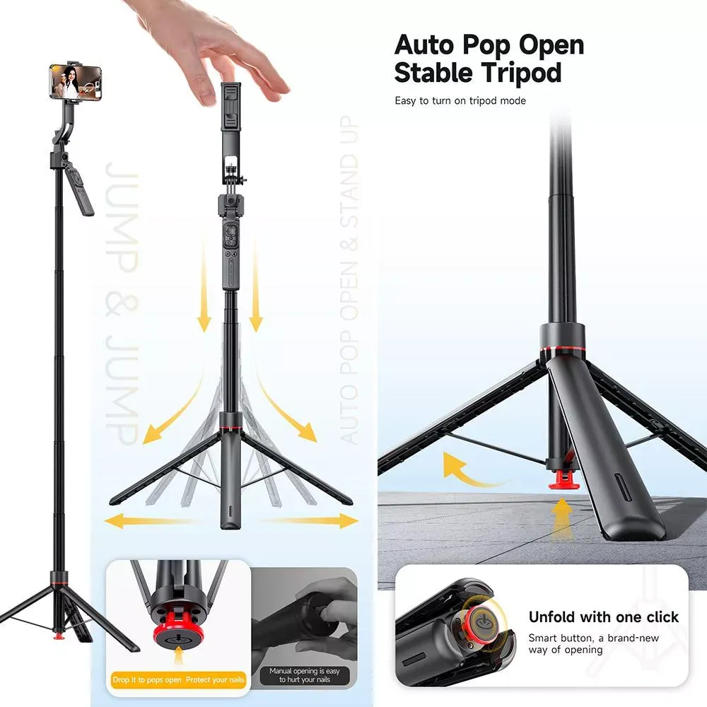 Monopod Tripod (1.76m) — TT07 - фото 7