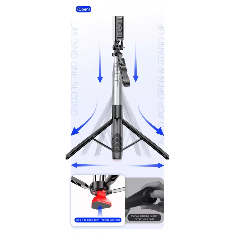 Monopod Tripod (1.8m) — L15-TT - фото 6