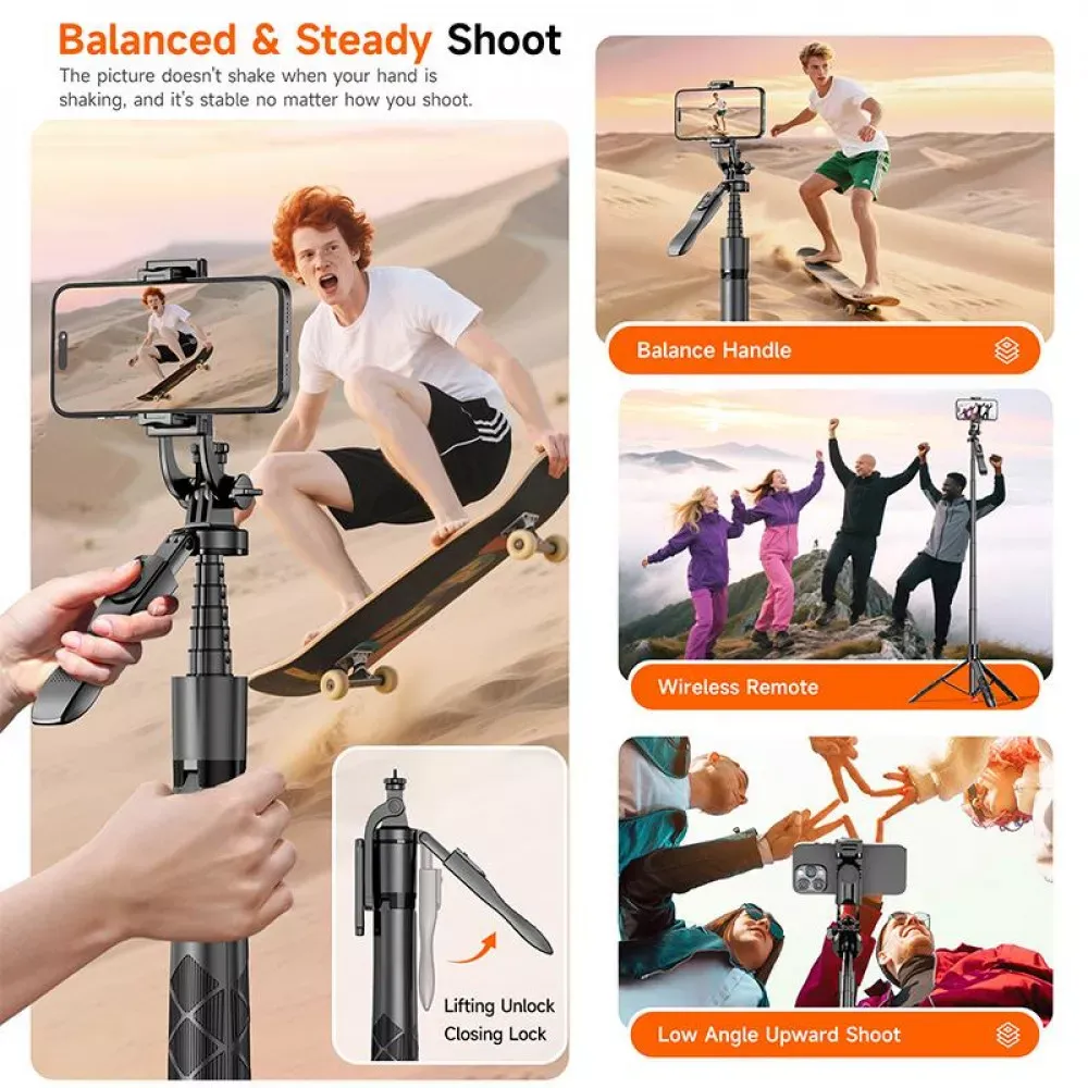 Monopod Tripod (1.8m) — L16-TT - фото 5