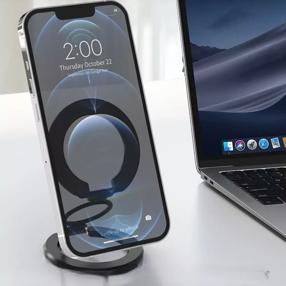 Підставка для телефону Ring With Magsafe ; Handcuff — Black — Различные