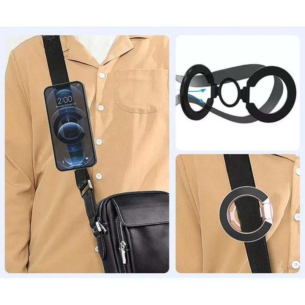 Підставка для телефону Ring With Magsafe ; Handcuff — Brown - фото 5