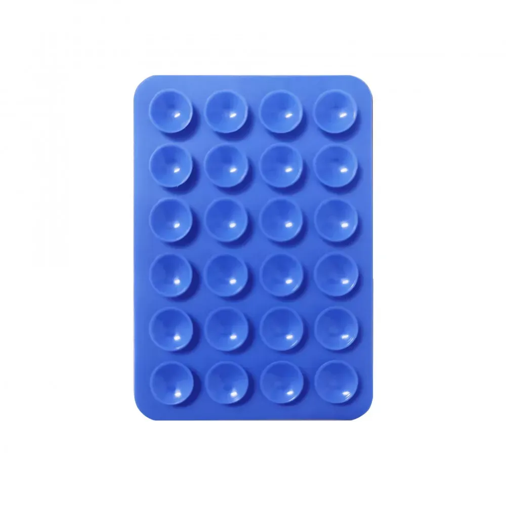 Тримач-присоска для телефону Double Side Silicone — Blue 5*8 — Различные