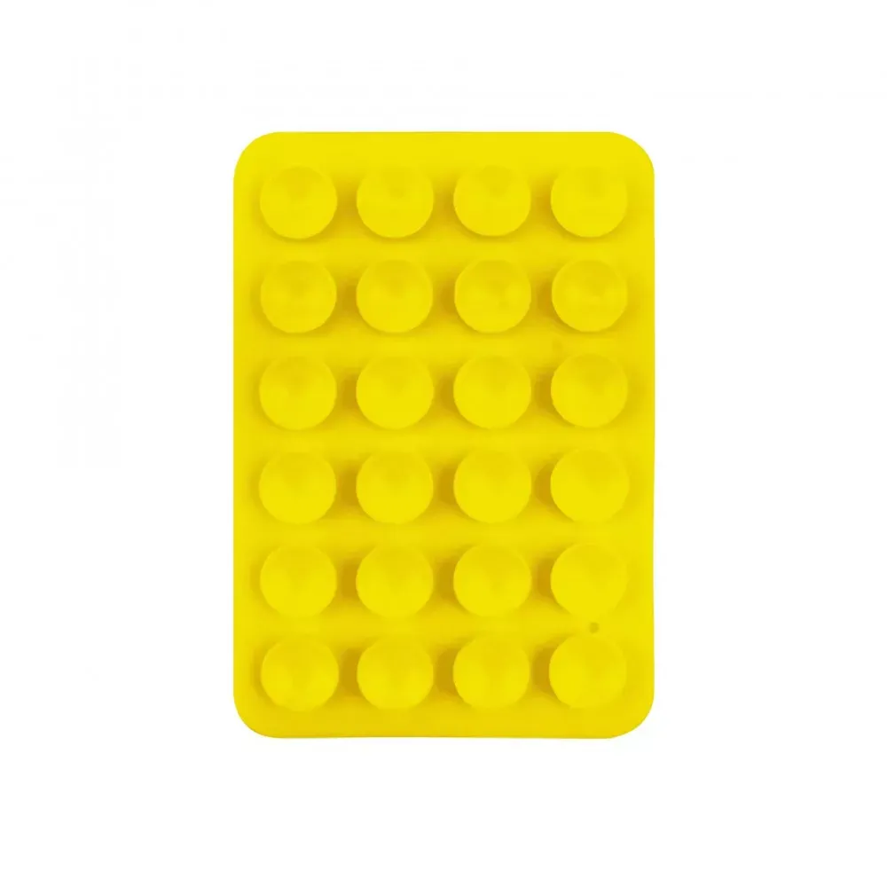 Тримач-присоска для телефону Double Side Silicone — Yellow 6.5*10 — Различные