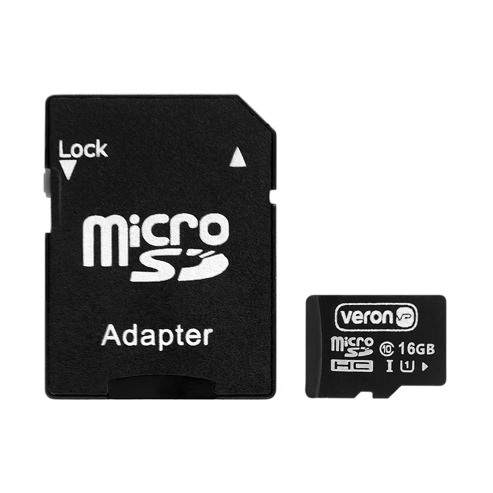 Memory Card 16GB  Veron microSDHC (UHS-1) class 10 with adapter — VERON