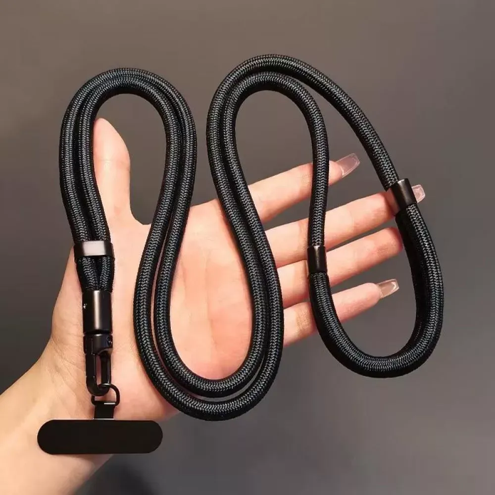 Шнурок на шею «Fat» — Black — Различные