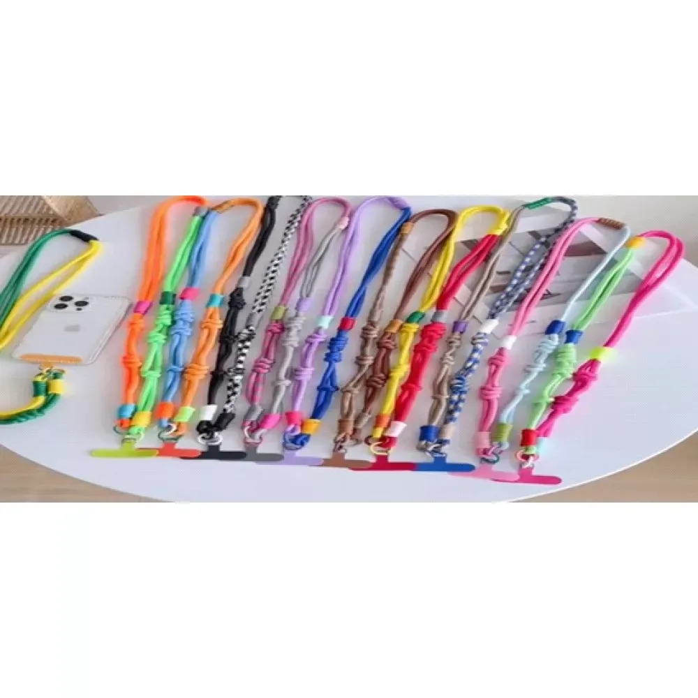 Шнурок на шею «Node» — Blue & Pink — Различные