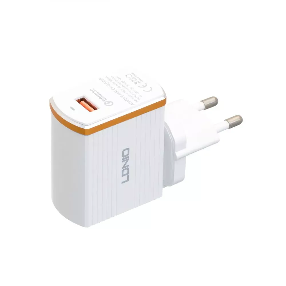 Ldnio A1302Q Home Charger Set (Lightning)(1USB)(3 A) — White - фото 3