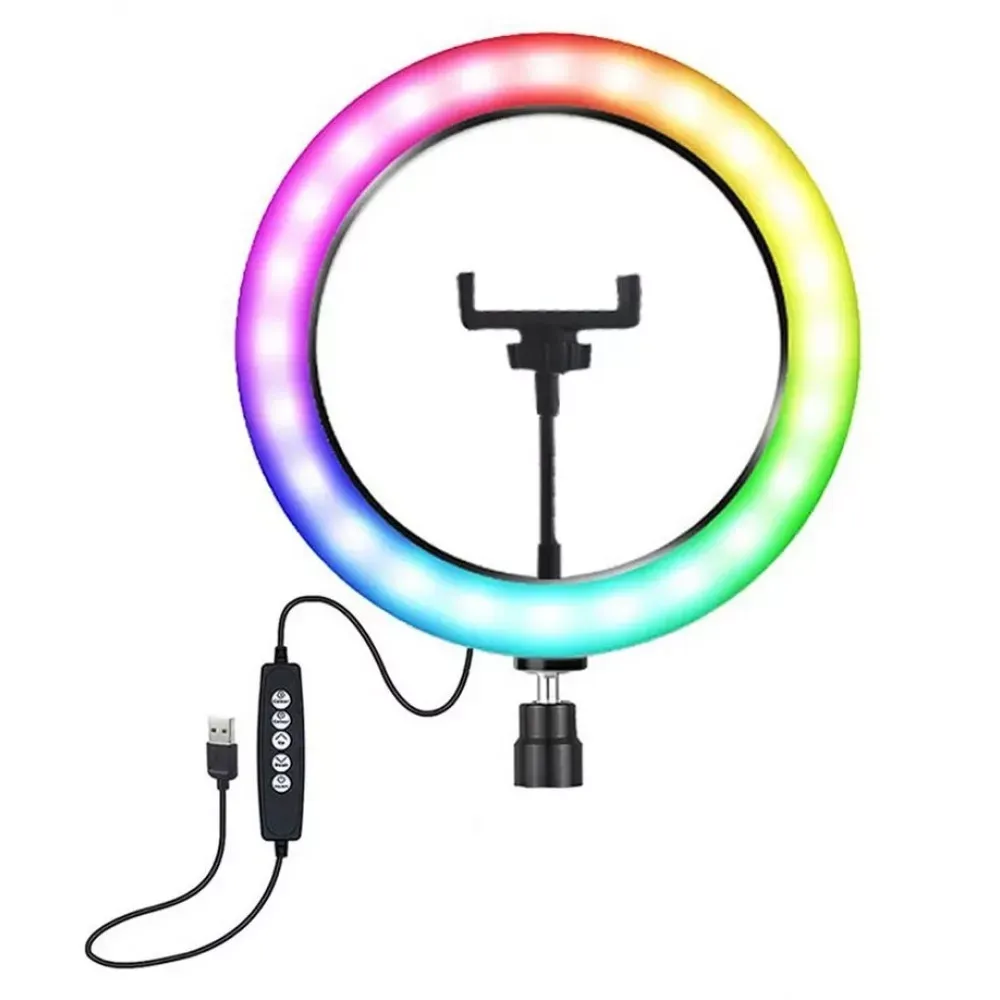 Лампа Кольцевая RGB LED (30 cm) RD-30 — Различные