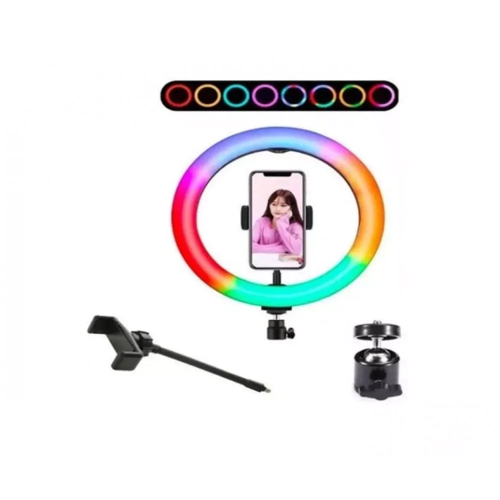 Лампа Кольцевая RGB LED 3D-33 — фото 4